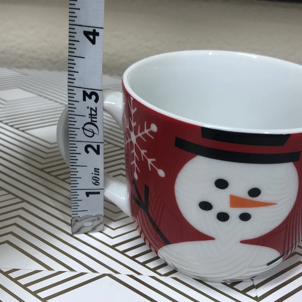 Crate&Barrel Christmas mugs